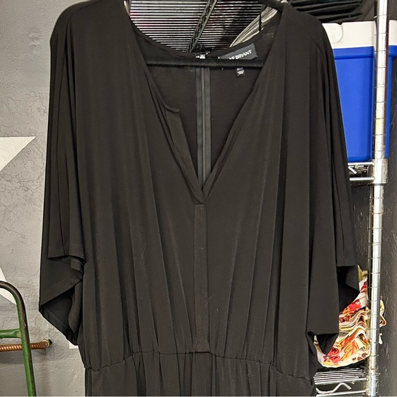 Lane Bryant size 22/24 Black Wide Leg Jumpsuit - Picture 3 of 5